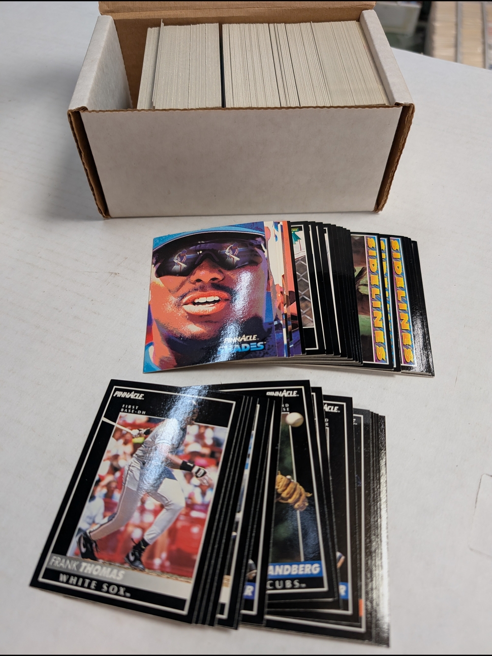 1992 Pinnacle baseball Series 1 Complete Set #1-270 MINT Condition. Nice Set!